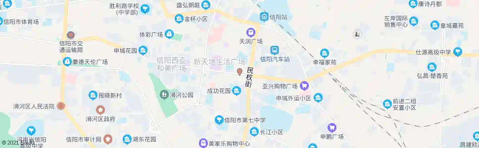 信阳中华门(浴池)_公交站地图_信阳公交_妙搜公交查询2025