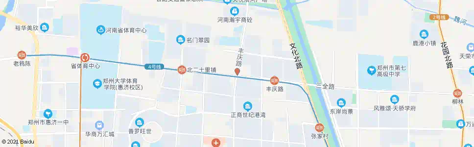 郑州丰庆路三全路_公交站地图_郑州公交_妙搜公交查询2025