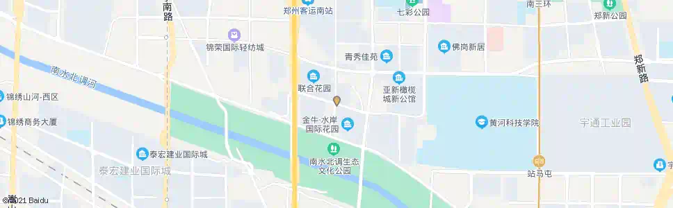 郑州南屏路高云路_公交站地图_郑州公交_妙搜公交查询2025