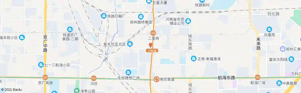 郑州紫荆南站_公交站地图_郑州公交_妙搜公交查询2025