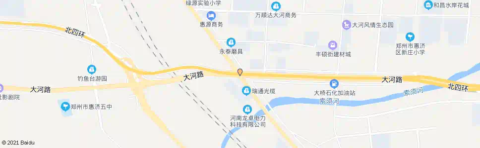 郑州大河路江山路站_公交站地图_郑州公交_妙搜公交查询2025