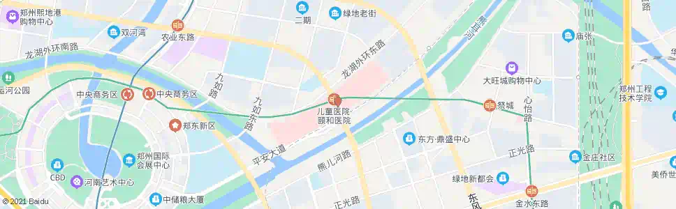 郑州农业东路平安大道_公交站地图_郑州公交_妙搜公交查询2025