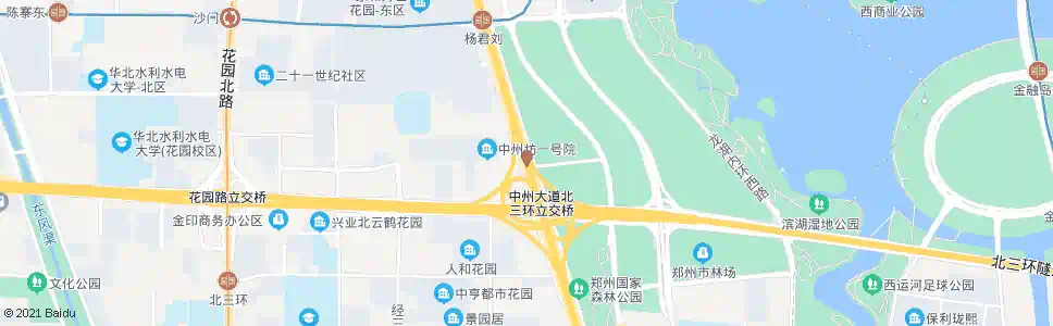 郑州中州大道北三环_公交站地图_郑州公交_妙搜公交查询2025