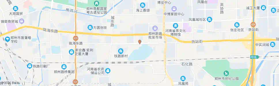 郑州火车货运东站_公交站地图_郑州公交_妙搜公交查询2025
