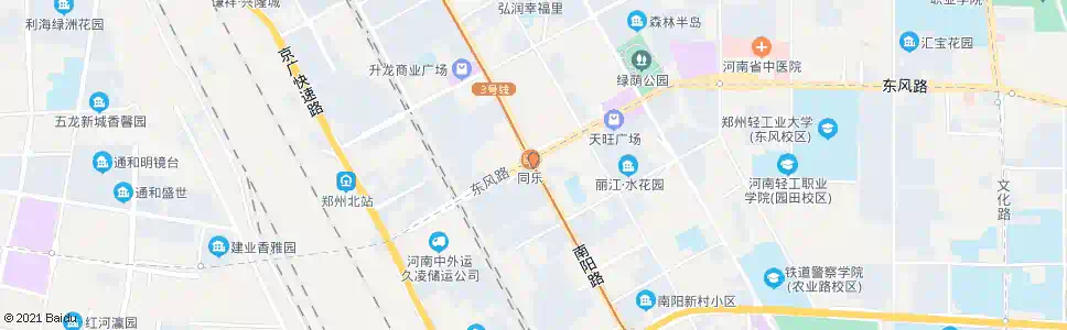 郑州南阳路东风路站_公交站地图_郑州公交_妙搜公交查询2025