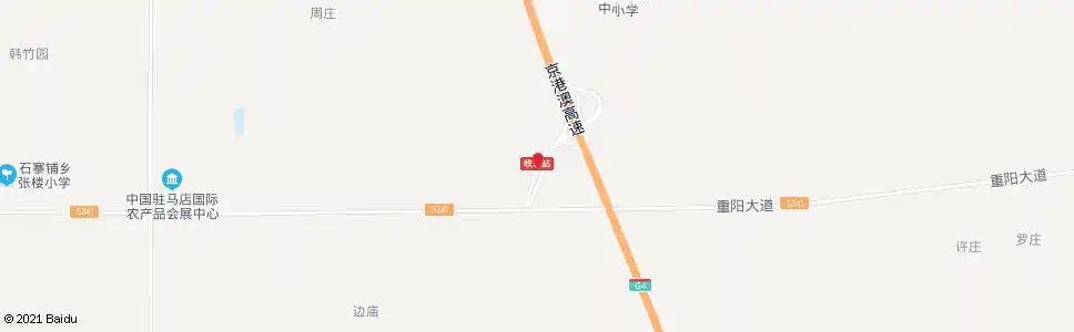 驻马店北高速收费站_公交站地图_驻马店公交_妙搜公交查询2025