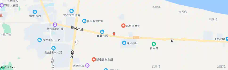 鄂州高新大道光谷服务中心_公交站地图_鄂州公交_妙搜公交查询2025