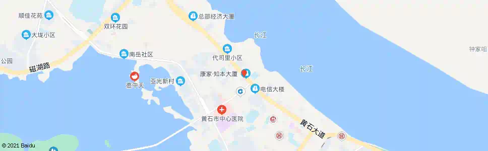 黄石汇龙大厦_公交站地图_黄石公交_妙搜公交查询2025