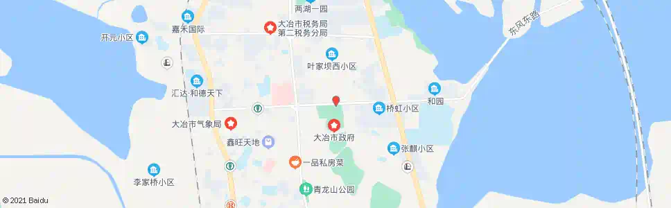 黄石世纪林_公交站地图_黄石公交_妙搜公交查询2025