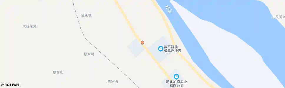 黄石金达机械厂(临时停靠)_公交站地图_黄石公交_妙搜公交查询2025