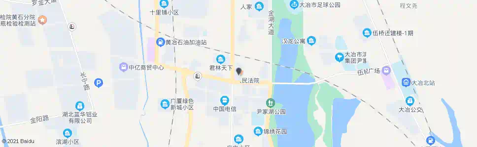 黄石大冶市法院_公交站地图_黄石公交_妙搜公交查询2025