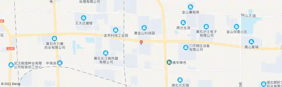 黄石二制药厂_公交站地图_黄石公交_妙搜公交查询2025