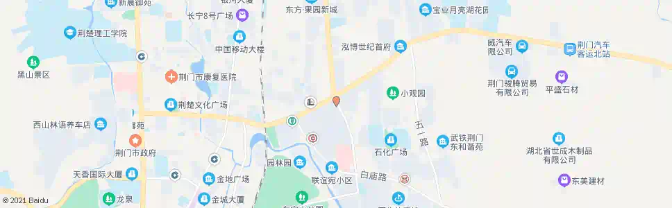荆门东城国际_公交站地图_荆门公交_妙搜公交查询2025