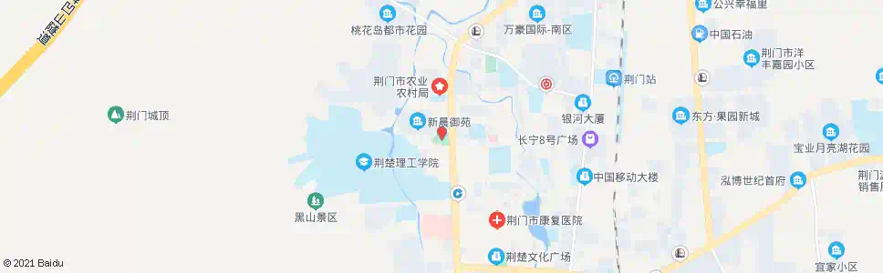 荆门博物馆_公交站地图_荆门公交_妙搜公交查询2025