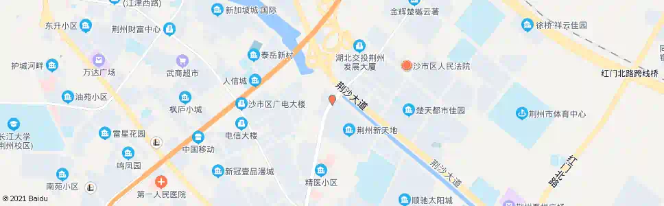 荆州雷家垱北站_公交站地图_荆州公交_妙搜公交查询2025