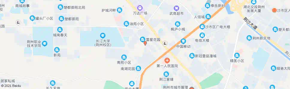 荆州南机生活区_公交站地图_荆州公交_妙搜公交查询2025