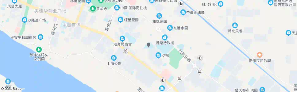 荆州文星学校_公交站地图_荆州公交_妙搜公交查询2025