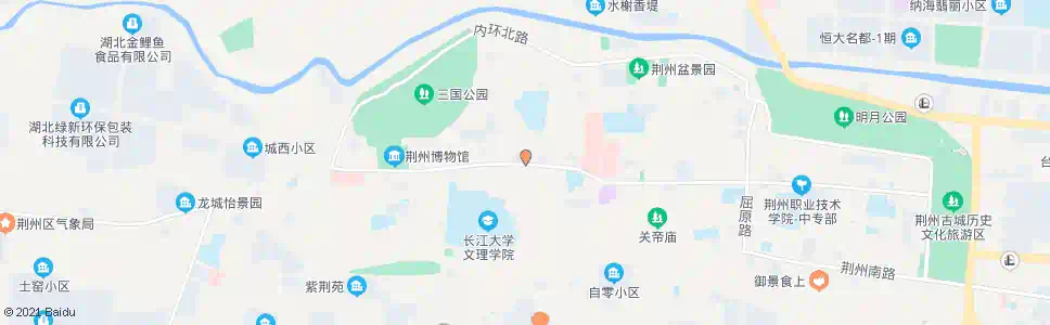 荆州红苑宾馆_公交站地图_荆州公交_妙搜公交查询2025