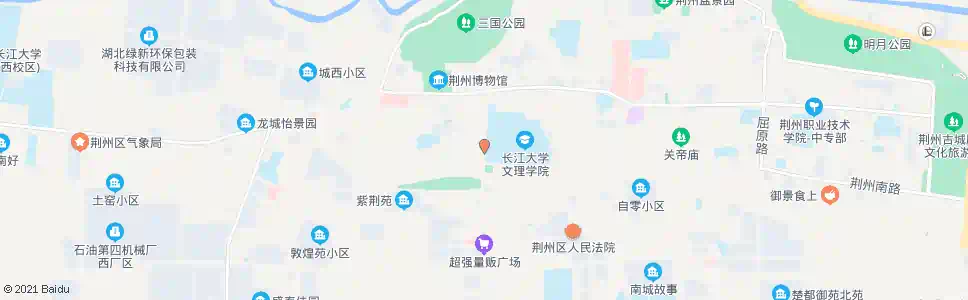 荆州郢都路_公交站地图_荆州公交_妙搜公交查询2025