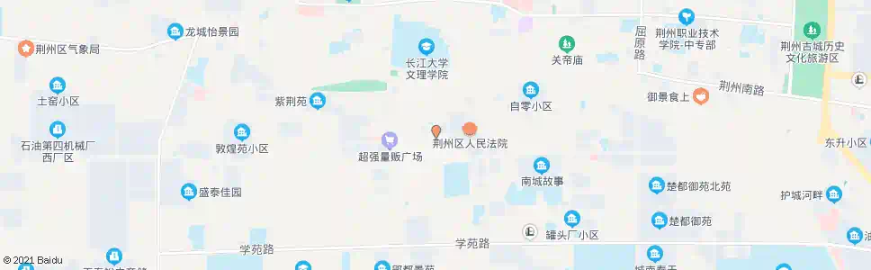 荆州城南管委会_公交站地图_荆州公交_妙搜公交查询2025