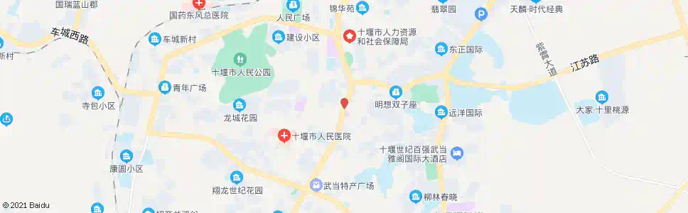 十堰邮电街口_公交站地图_十堰公交_妙搜公交查询2025