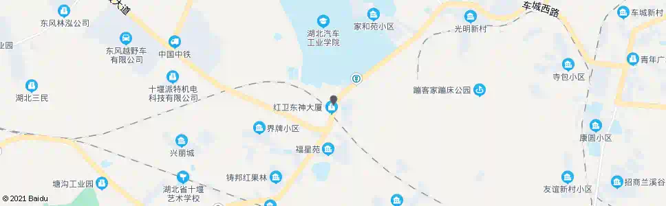 十堰动力厂家属区_公交站地图_十堰公交_妙搜公交查询2025