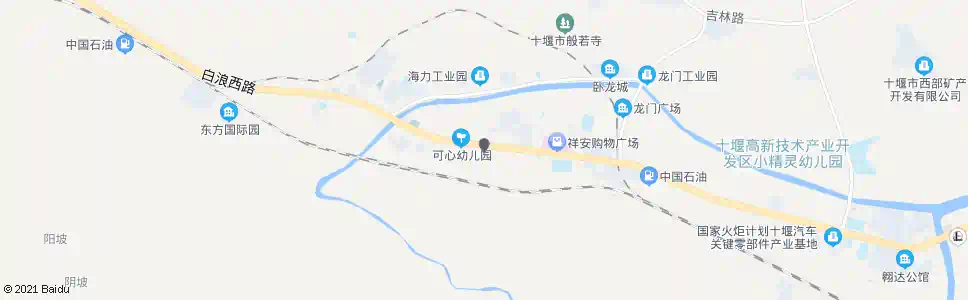 十堰公交二公司(5号站台)_公交站地图_十堰公交_妙搜公交查询2025