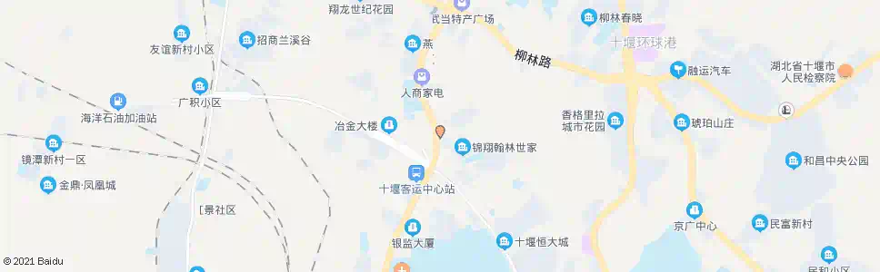 十堰十堰日报社_公交站地图_十堰公交_妙搜公交查询2025