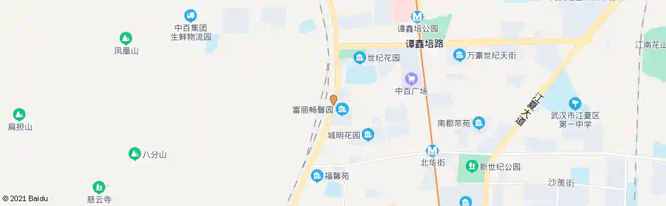 武汉畅馨园_公交站地图_武汉公交_妙搜公交查询2025