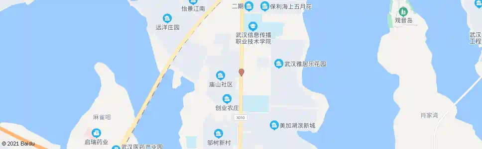 武汉江夏大道庙山新村_公交站地图_武汉公交_妙搜公交查询2025