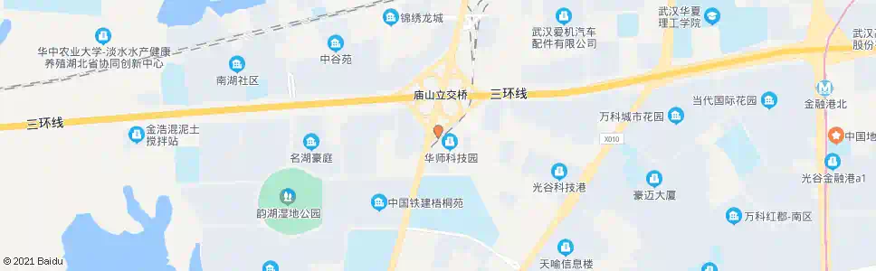 武汉民族大道顾庄村_公交站地图_武汉公交_妙搜公交查询2025
