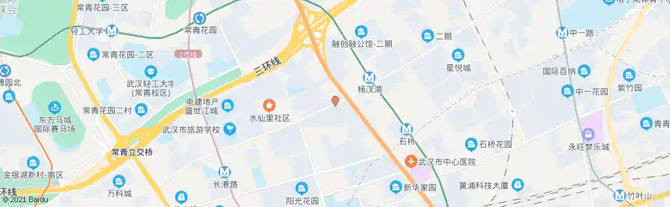 武汉长港路姑嫂树路口_公交站地图_武汉公交_妙搜公交查询2025