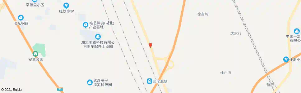 武汉318国道小吴湾_公交站地图_武汉公交_妙搜公交查询2025