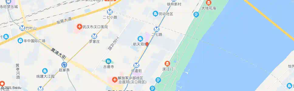 武汉解放大道伟桑路_公交站地图_武汉公交_妙搜公交查询2025