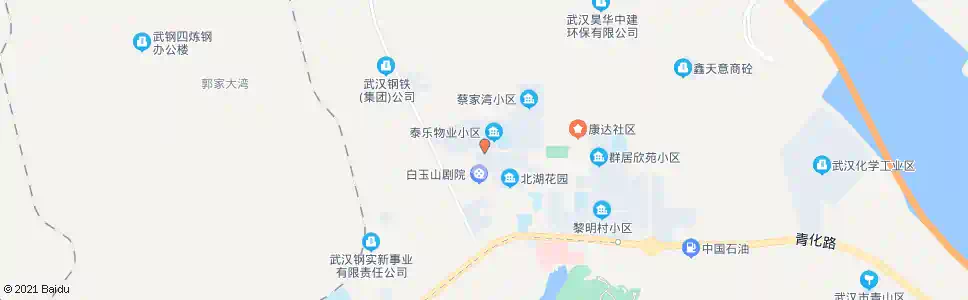 武汉康乐路四街坊_公交站地图_武汉公交_妙搜公交查询2025