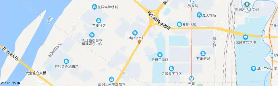 武汉白沙洲大道青菱乡_公交站地图_武汉公交_妙搜公交查询2025