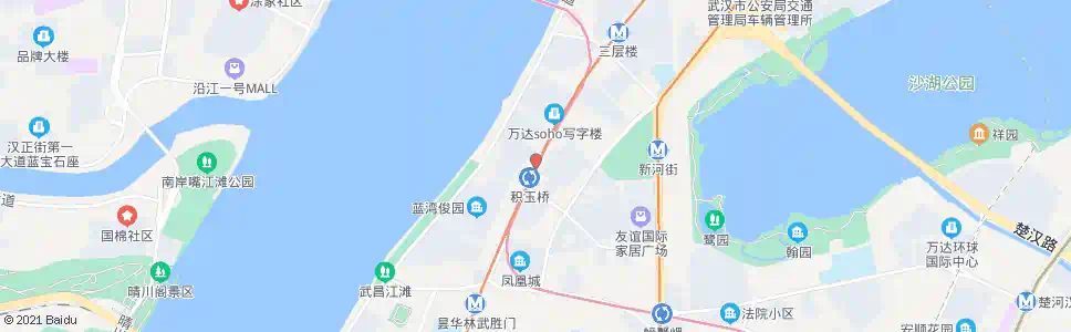 武汉和平大道地铁积玉桥站_公交站地图_武汉公交_妙搜公交查询2025