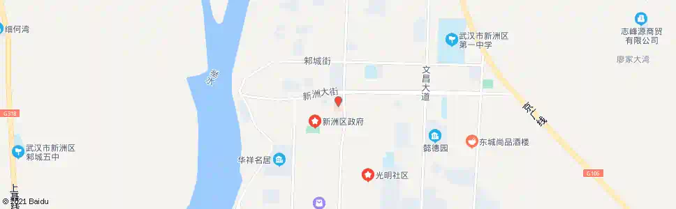 武汉新洲大街区人民医院_公交站地图_武汉公交_妙搜公交查询2025
