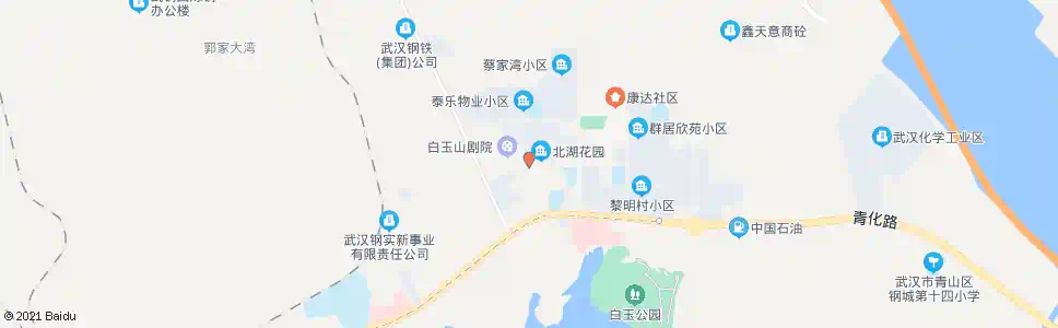 武汉康美路四康路_公交站地图_武汉公交_妙搜公交查询2025