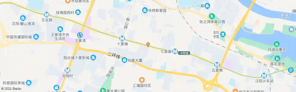 武汉汉阳大道麒麟路_公交站地图_武汉公交_妙搜公交查询2025