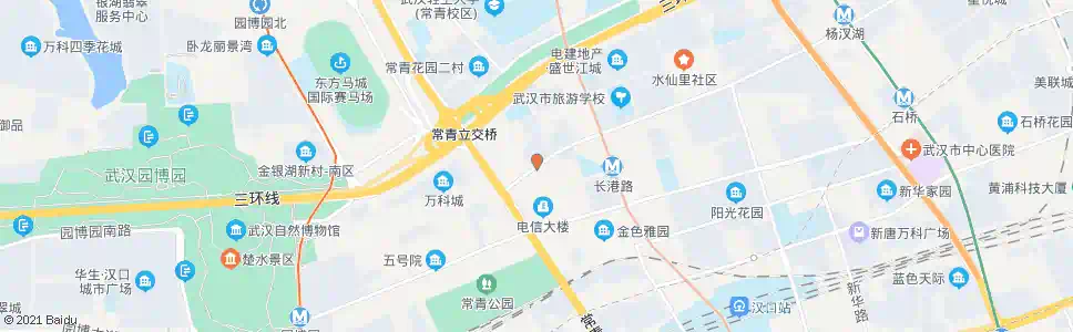 武汉长港路民航新村_公交站地图_武汉公交_妙搜公交查询2025