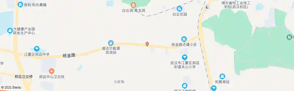 武汉纸金路马角湾_公交站地图_武汉公交_妙搜公交查询2025