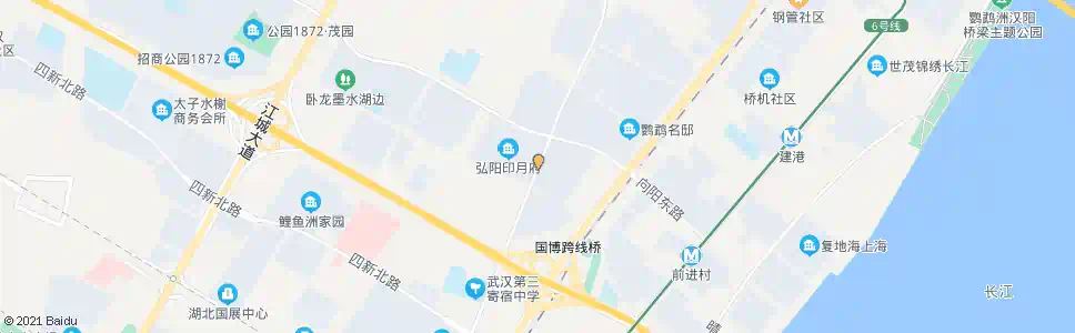 武汉江堤中路向阳四村_公交站地图_武汉公交_妙搜公交查询2025