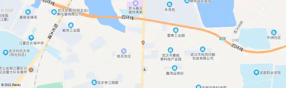 武汉江夏大道肖家墆_公交站地图_武汉公交_妙搜公交查询2025