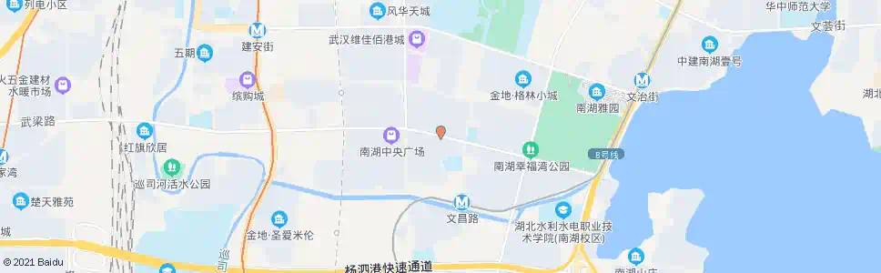 武汉丁字桥南路文馨街_公交站地图_武汉公交_妙搜公交查询2025