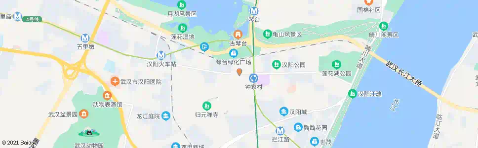 武汉汉阳大道钟家村_公交站地图_武汉公交_妙搜公交查询2025
