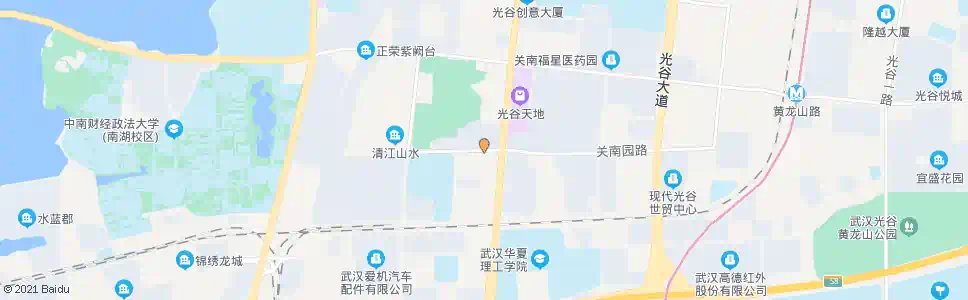 武汉软件园一路关南小区_公交站地图_武汉公交_妙搜公交查询2025