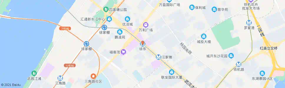 武汉徐东大街徐东村_公交站地图_武汉公交_妙搜公交查询2025