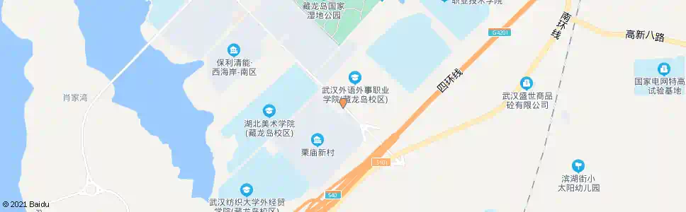 武汉栗庙路汤梁大桥_公交站地图_武汉公交_妙搜公交查询2025