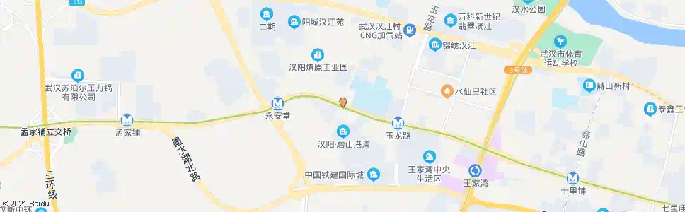 武汉汉阳大道燎原村_公交站地图_武汉公交_妙搜公交查询2025
